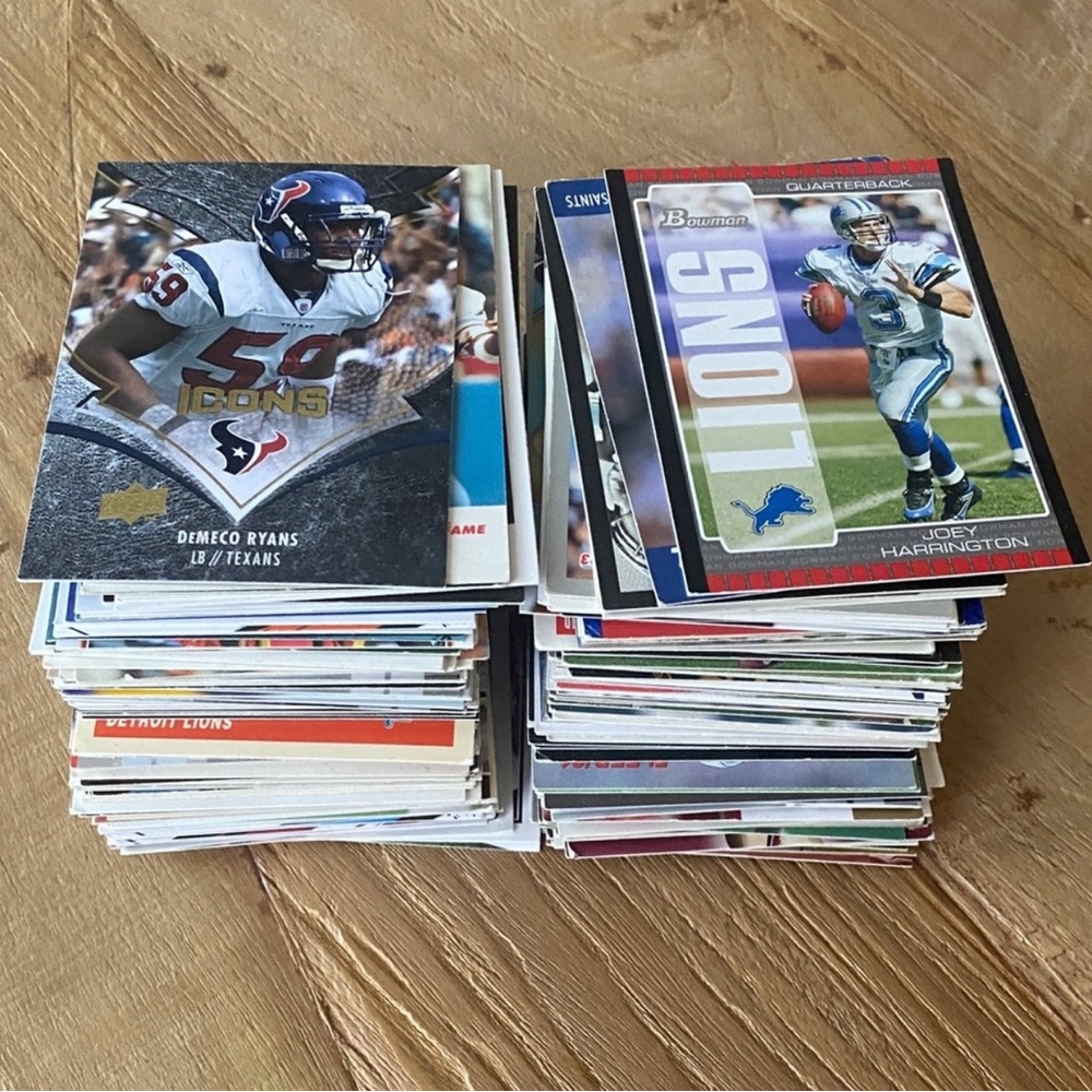 600+ Football Trading Card Collection - Picture 3 of 3